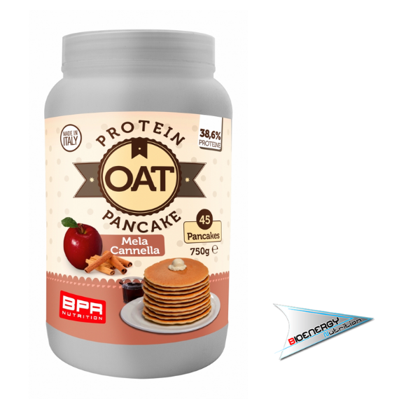 Bpr Nutrition-OAT PROTEIN PANCAKE (Conf. 750 gr)   Mela e Cannella  
